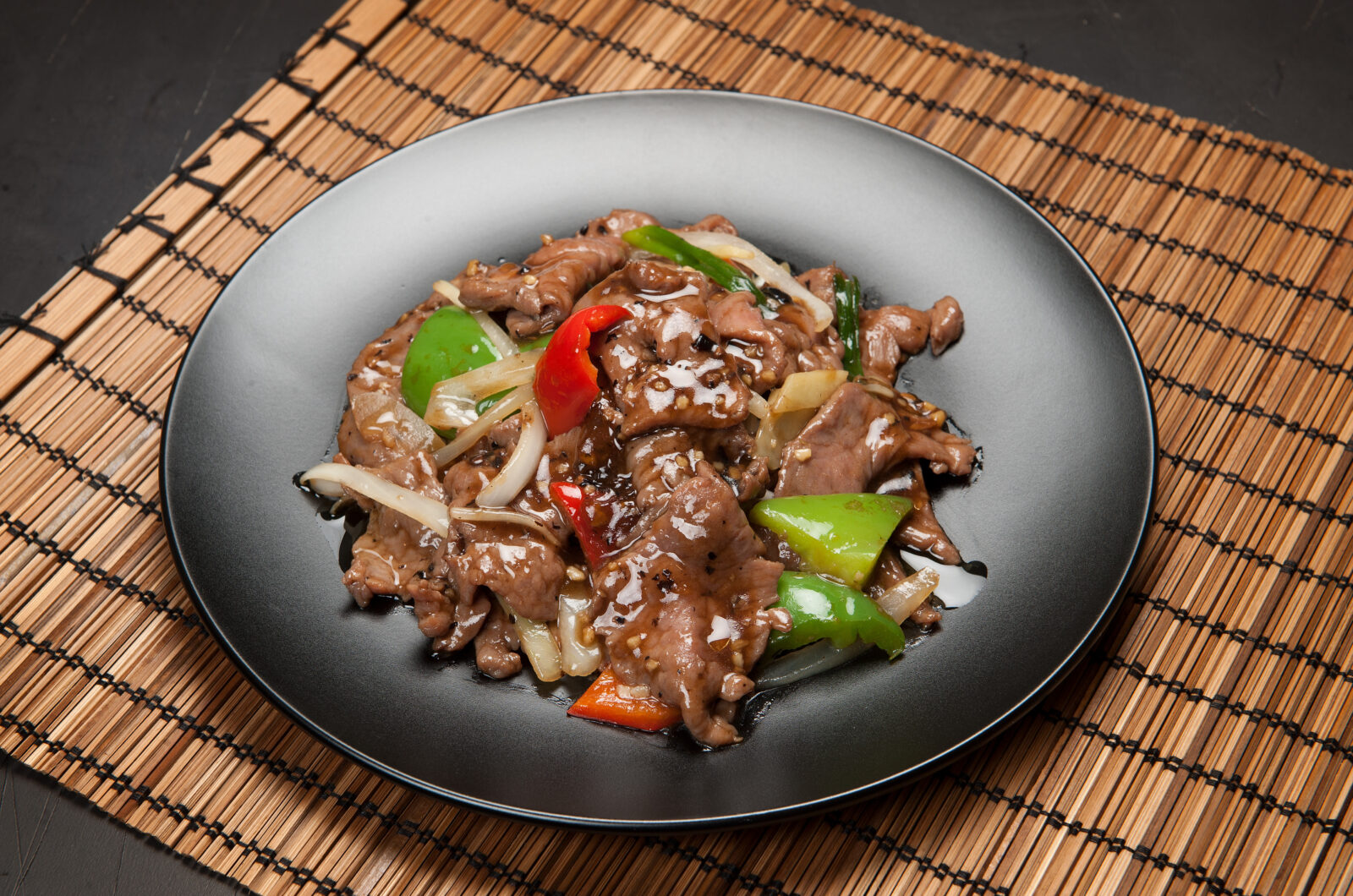 Beef in Black Bean Sauce