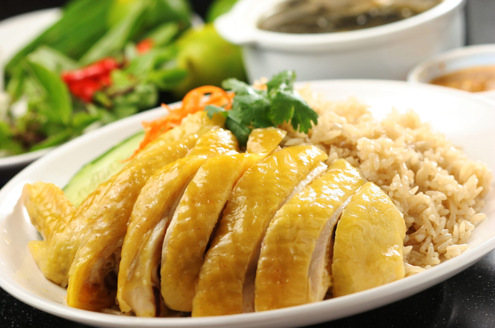 Hainanese Chicken Rice