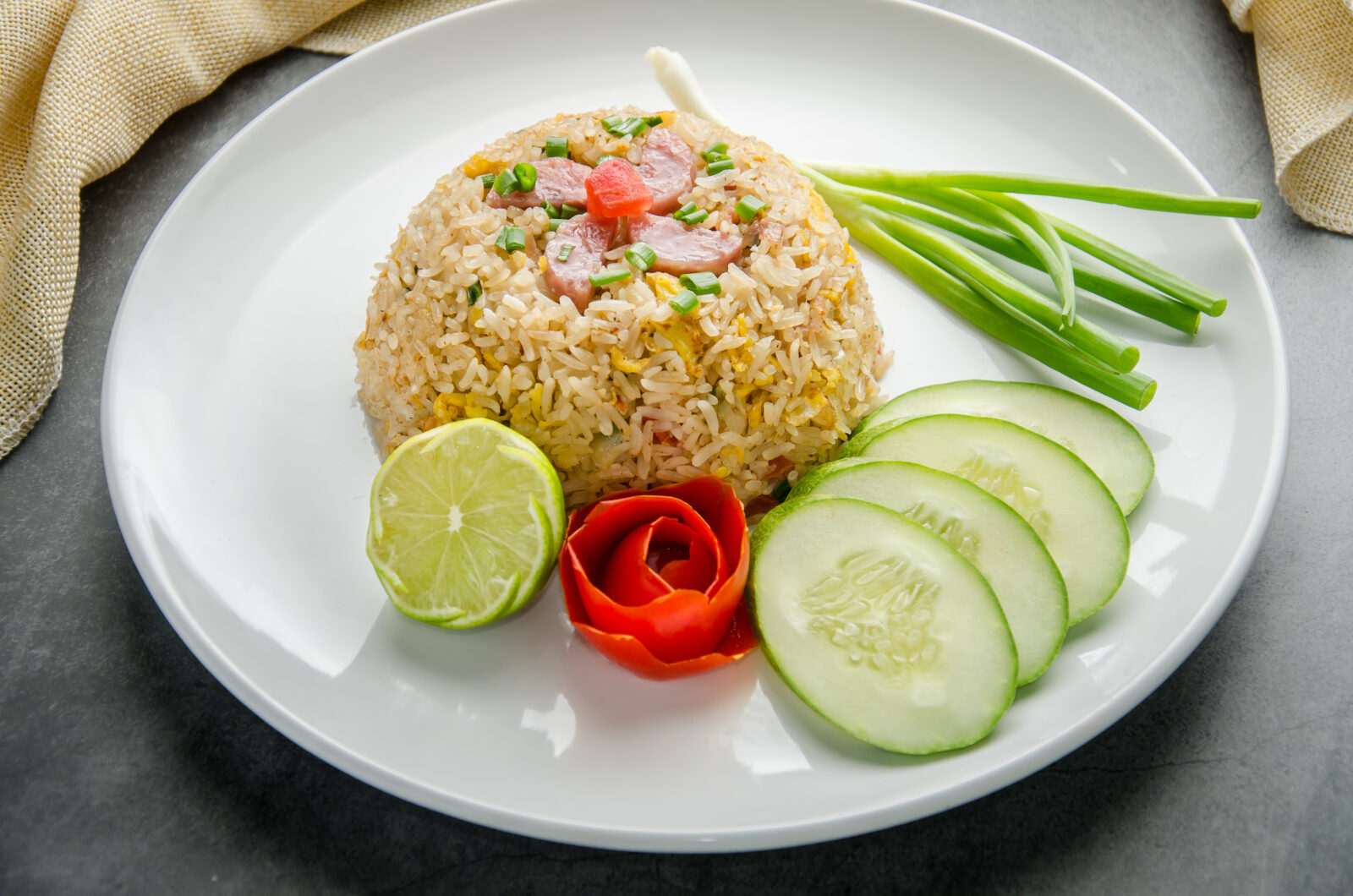 Khao Pad (Thai Fried Rice)